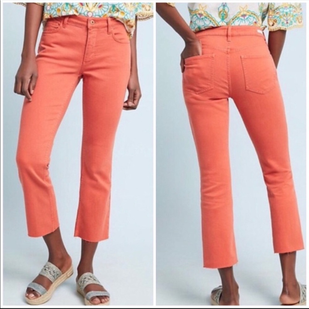 Anthropologie Pilcro Cropped Bootcut Jeans